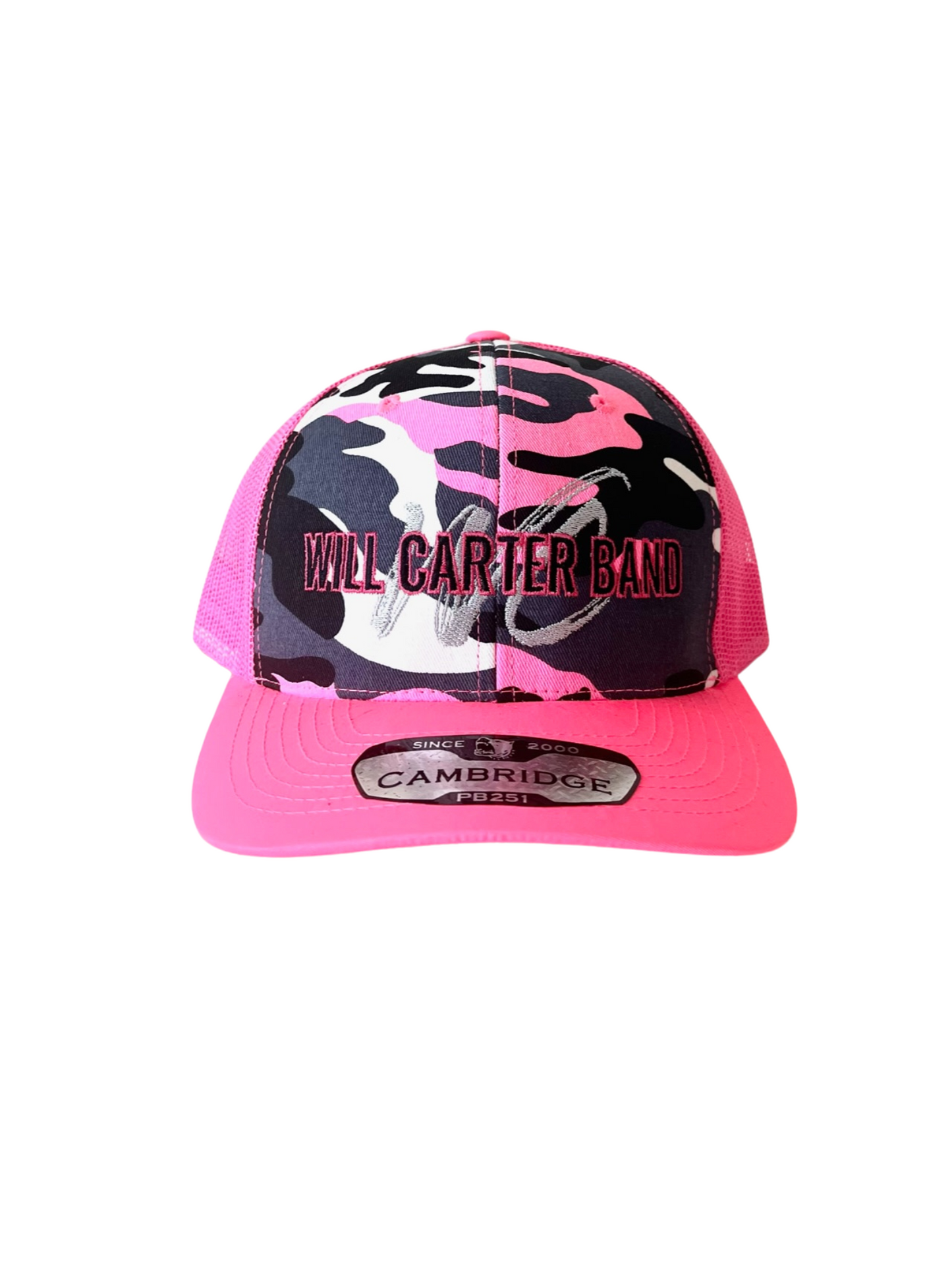 Pink Camo Hat