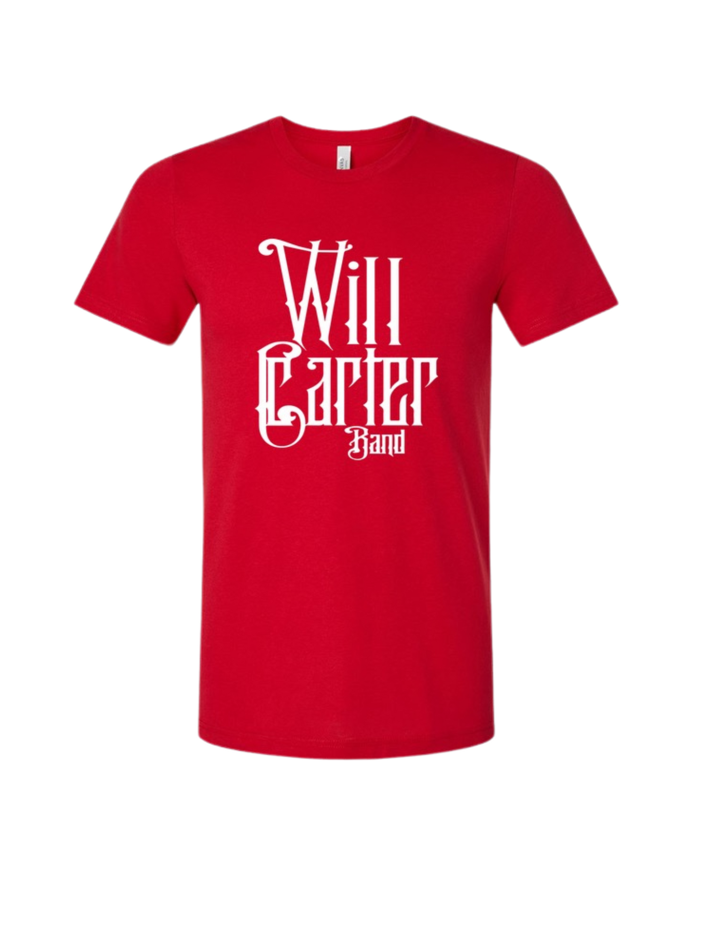 Will Carter Band Shirt - Red