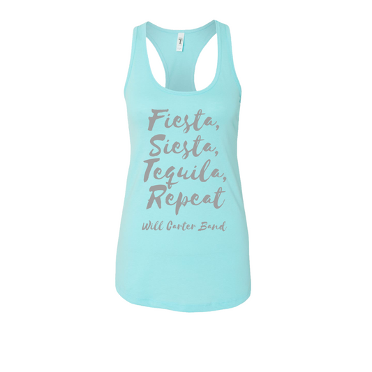 Fiesta Siesta Tequila Repeat Tank Top